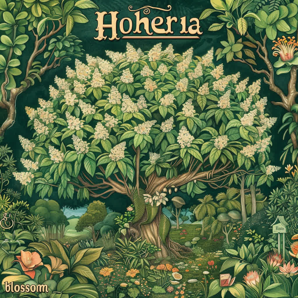 Hoheria blossom