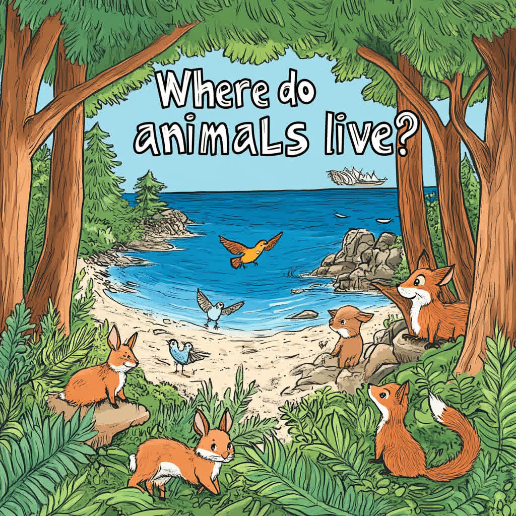 Where do animals live?
