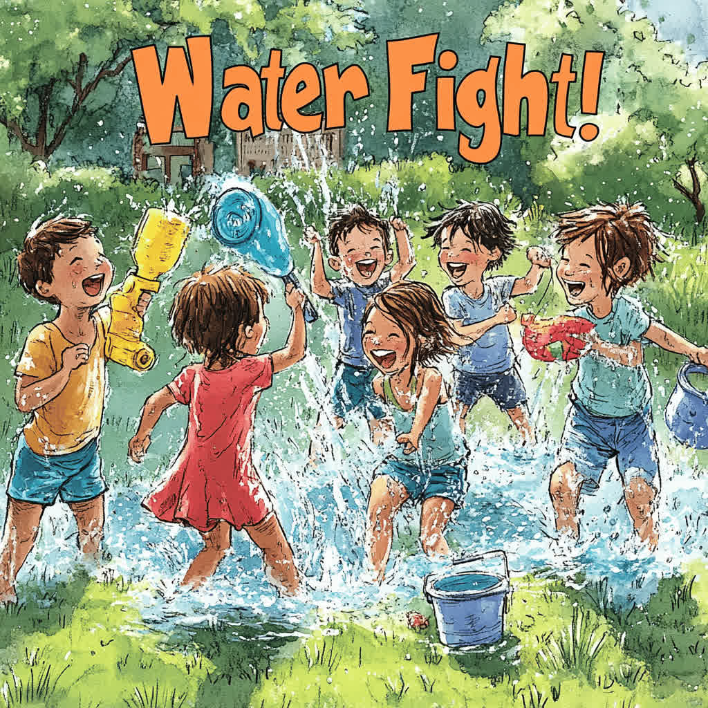 Water Fight!