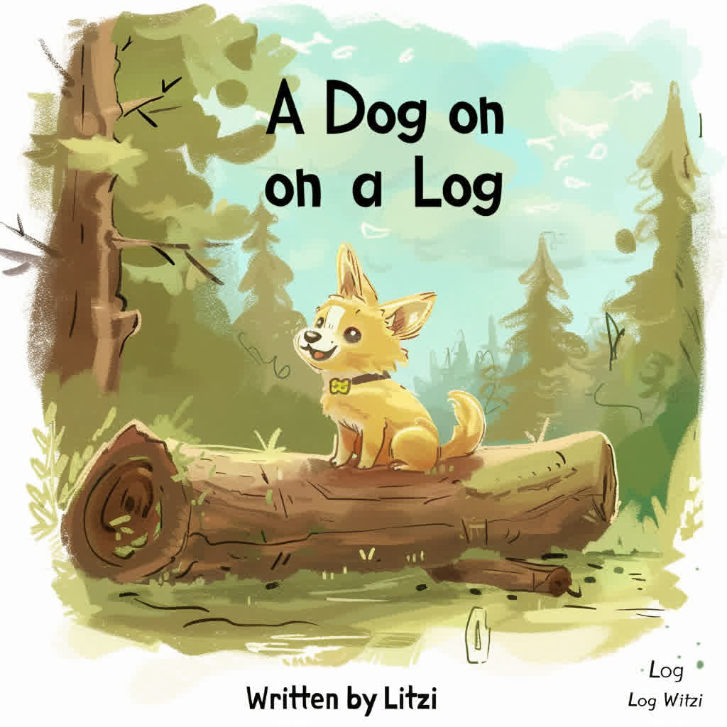 A Dog on a log A Dog on a log